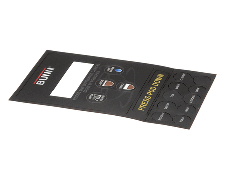 BUNN PARTS Bunn 41145.0000 Decal Sheet Switch/Flvr Labels - SKU BU41145.0000