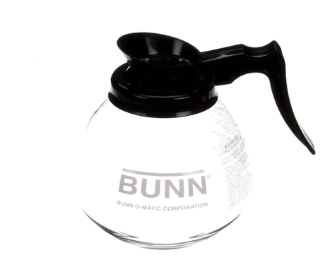 BUNN PARTS Bunn 42400.0101 Decanter Glass-Blk 12CUP 1PK - SKU BU42400.0101