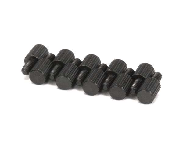 BUNN 42826.1000 SCREW THUMB 6-32X.25 BLK 10PK