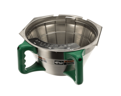 BUNN PARTS Bunn 45845.0003 Funnel Assembly W/Basket Green Handle - SKU BU45845.0003