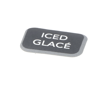 BUNN PARTS Bunn 52904.7113 Decal Iced Coffee Button - SKU BU52904.7113