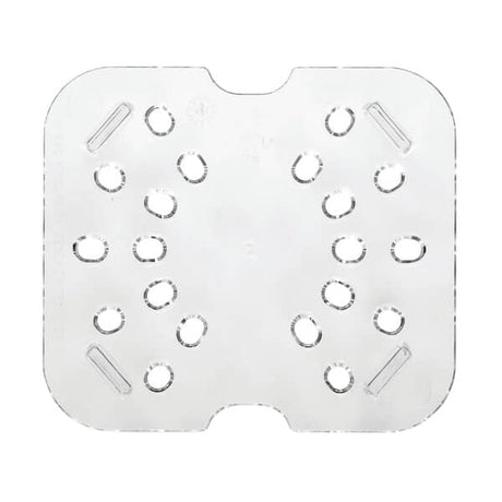 CAMBRO PARTS Cambro 60CWD135 1/6 Size Clear Camwear Food Pan Drain Sh - SKU CAM60CWD135