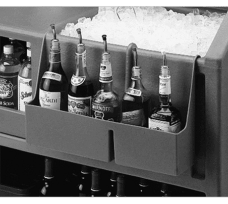 CAMBRO PARTS Cambro BAR54SR191 Speed Rail 5-BOTTLE 19-1/2IN L X 4-5/16IN - SKU CAMBAR54SR191