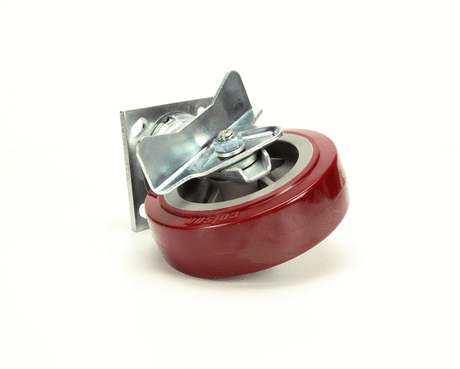 CARTER HOFFMANN PARTS Carter Hoffmann 18301-6215 6IN Swv Red Poly W/Bk - SKU CAR18301-6215