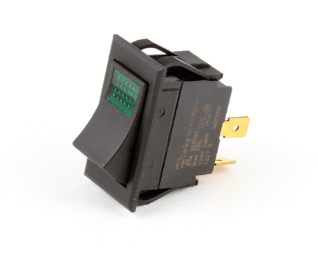 CARTER HOFFMANN PARTS Carter Hoffmann 18602-0160 120V Rocker Sw Grn 20A - SKU CAR18602-0160