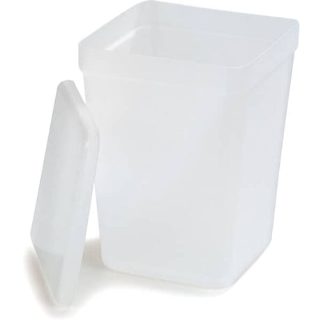 CARLISLE 38600CL POLYPROPYLENE CONTAINER WITH STAINLESS L