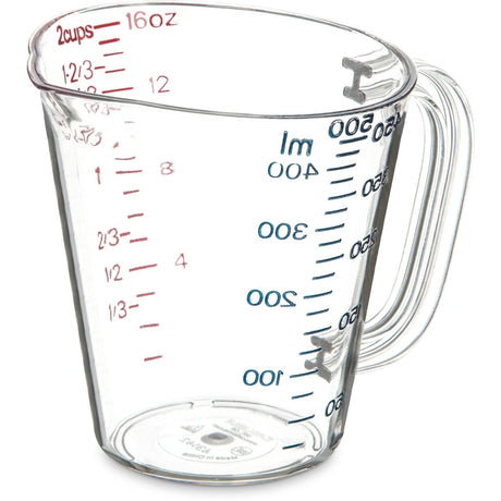 CARLISLE PARTS Carlisle 4314207 Pint Sz Pc Measuring Cup Clear - SKU CARL4314207