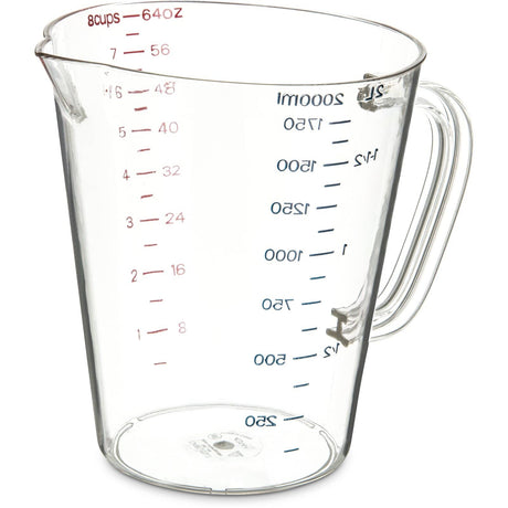 CARLISLE PARTS Carlisle 4314407 Half-Gal Sz Pc Measrng Cup Clr - SKU CARL4314407