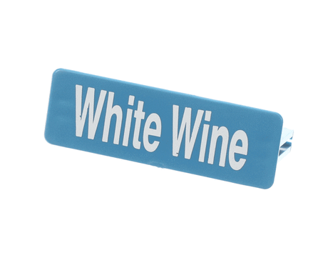 CARLISLE PARTS Carlisle PLQ30314 Plaque Glass Whitewine Carlblu - SKU CARLPLQ30314