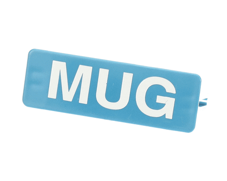 CARLISLE PARTS Carlisle PLQ31414 Plaque Glass Mug Carlisle Blue - SKU CARLPLQ31414