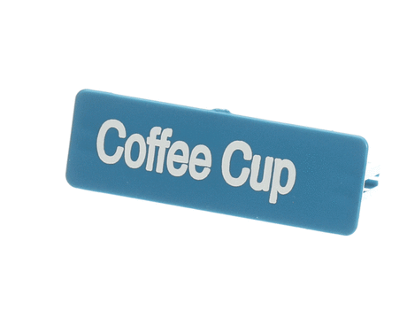 CARLISLE PARTS Carlisle PLQ63314 Plaque Gls Rack Cofecup Carbl# - SKU CARLPLQ63314