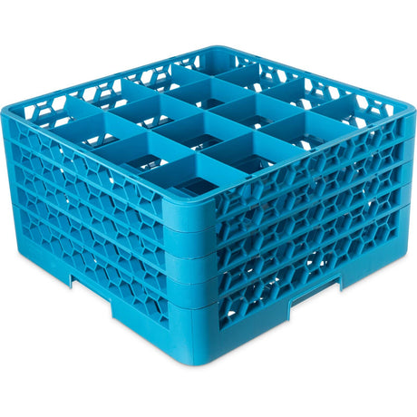 CARLISLE PARTS Carlisle RG16-414 Rack 16 Compt Glass +4 Carlblu - SKU CARLRG16-414