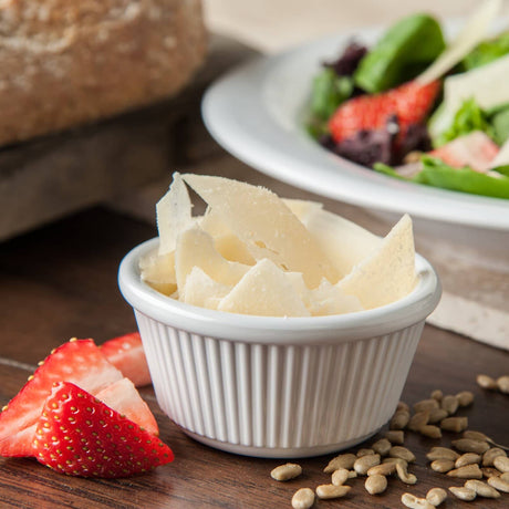 CARLISLE PARTS Carlisle S29302 Melamine Fluted Ramekin Lt 3 Oz - White - SKU CARLS29302
