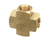CHAMPION - MOYER DIEBEL PARTS Champion - Moyer Diebel 0502583 Connector Cross 3/8 FPT - SKU CHA0502583