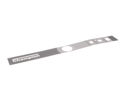 CHAMPION - MOYER DIEBEL PARTS Champion - Moyer Diebel 0512453 Label Facia UL100 Square - SKU CHA0512453