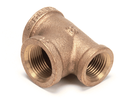 CHAMPION - MOYER DIEBEL PARTS Champion - Moyer Diebel 102525 Tee Red 3/4X1/2X3/4 Brass - SKU CHA102525