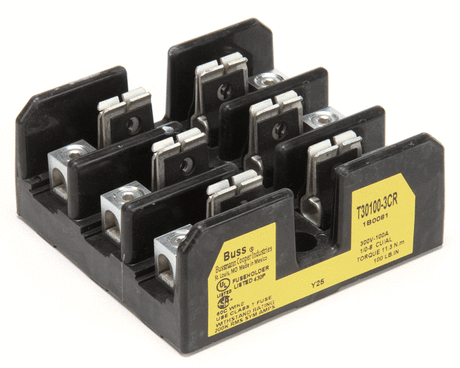 CHAMPION - MOYER DIEBEL PARTS Champion - Moyer Diebel 108424 Fuse Block 600V/100A 3P T Type - SKU CHA108424