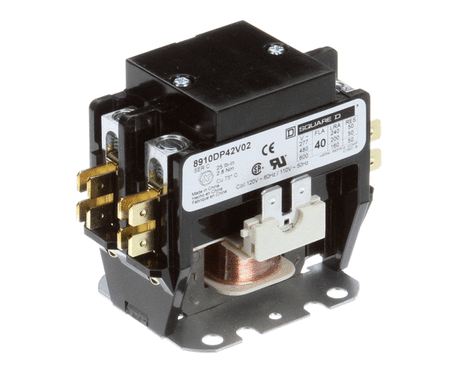 CHAMPION - MOYER DIEBEL PARTS Champion - Moyer Diebel 112518 Contactor 40FLA 2P 120V Coil - SKU CHA112518
