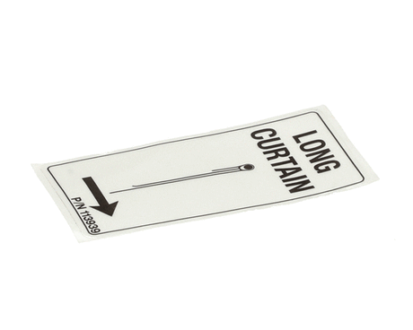 CHAMPION - MOYER DIEBEL PARTS Champion - Moyer Diebel 113939 Label Curtain Lr Long - SKU CHA113939