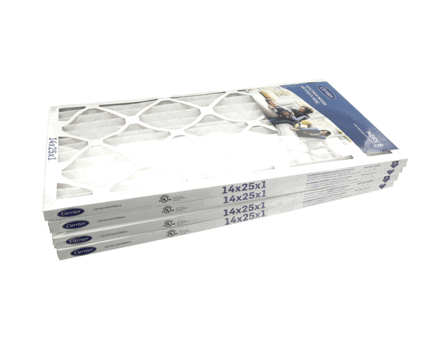 CARRIER PARTS Carrier 14X25X1-M8-C-P4 Merv 8 1IN Filter Pack - SKU CIA14X25X1-M8-C-P4
