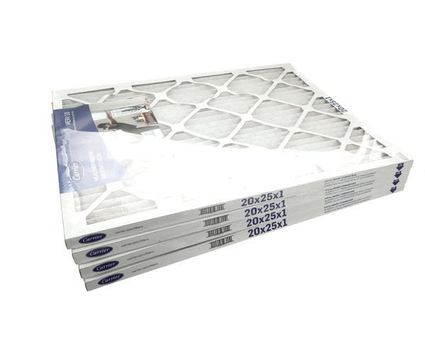 CARRIER PARTS Carrier 20X25X1-M10-C-P4 Merv 10 1IN Filter Pack - SKU CIA20X25X1-M10-C-P4