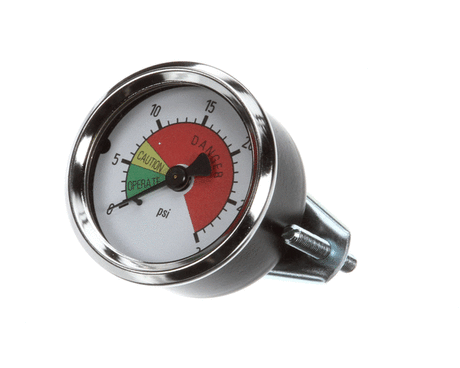 CLEVELAND PARTS Cleveland 071681 Gauge;pressure;back Mtd; 5PSI; - SKU CLE071681