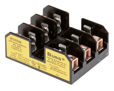 CLEVELAND PARTS Cleveland 109180 BLOCK;FUSE;3 POLE;30 Amp - SKU CLE109180