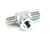 CLEVELAND PARTS Cleveland SK2378900 Tee; 1/4 P (M/F/M) Aeroquip #2 - SKU CLESK2378900