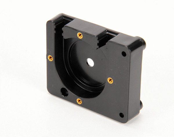 CMA DISH MACHINES PARTS CMA Dish Machines 00417.10 Peristaltic Pump Block (Black) - SKU CMA00417.10