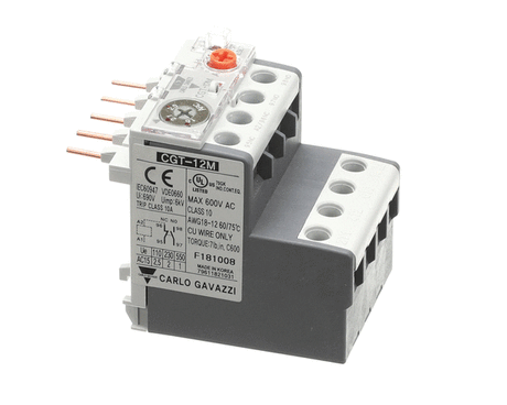 CMA DISH MACHINES PARTS CMA Dish Machines 13014.40 Overload Relay 1.6 To 2.5 Powe - SKU CMA13014.40