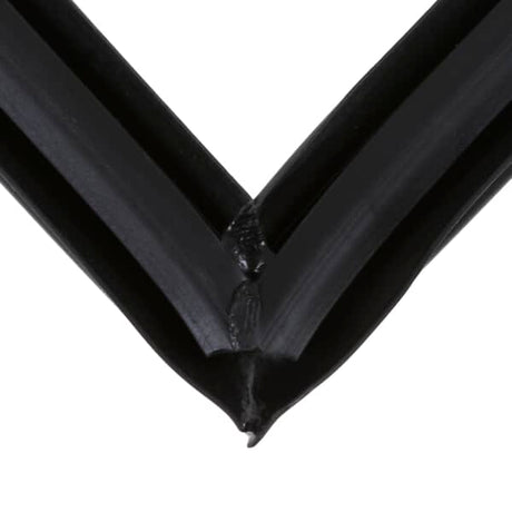 CONTINENTAL REFRIGERATION PARTS Continental Refrigeration 2-744G Gasket Half Glass Door (23 1/4 X 29) Ha - SKU CNT2-744G