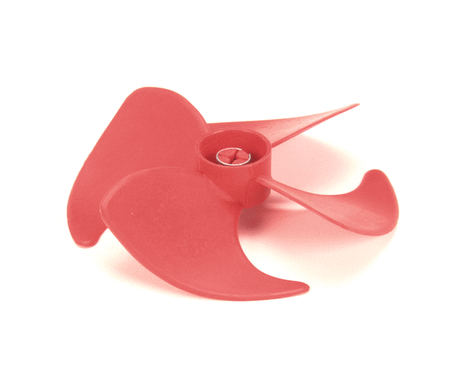 CONTINENTAL REFRIGERATION PARTS Continental Refrigeration 40630 Blade Fan (Evap) 4 Plastic CCW (Red) - SKU CNT40630