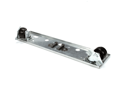 CONTINENTAL REFRIGERATION PARTS Continental Refrigeration 6-504 Caster Plate Asy Sw/Kc Fr/Rr (4 W/Brake) - SKU CNT6-504