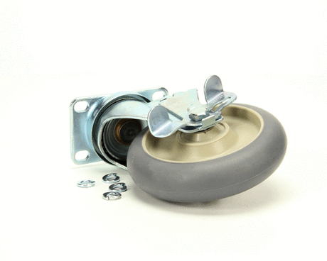 CRES COR PARTS Cres Cor 0569306BK Caster Kit 5D Plt W/Brake - SKU CRE0569306BK