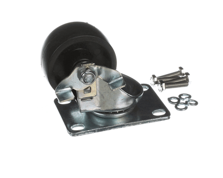 CRES COR PARTS Cres Cor 0569310BK Caster 2-1/2D Plate Polyolefin - SKU CRE0569310BK