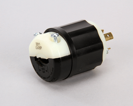 CRES COR PARTS Cres Cor 0840036 Plug 20A 125V Twistlock - SKU CRE0840036