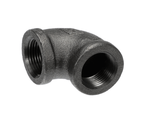 CROWN STEAM PARTS Crown Steam 9011-4 90 Degrees Elbow 3/4 Blk (Dms - SKU CRWN9011-4