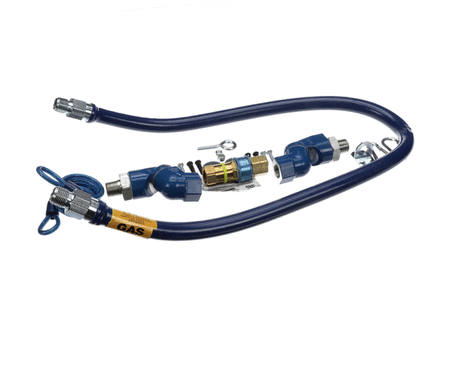 DORMONT PARTS Dormont 1650BPQ2SR48 1/2 Dia. 48 Blue Hose Snapfast 2 Swiv - SKU DR1650BPQ2SR48