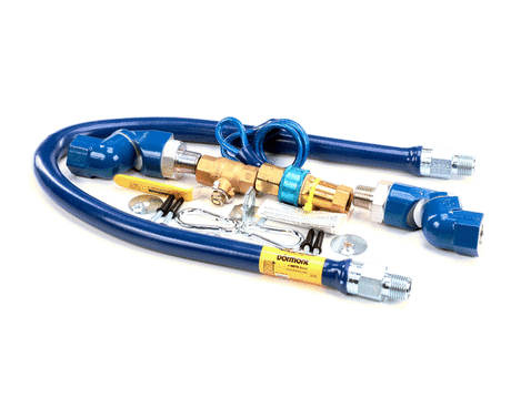 DORMONT PARTS Dormont 1650KIT2S36 1/2 Dia. 36 Blue Hose Snapfast 2 Swiv - SKU DR1650KIT2S36