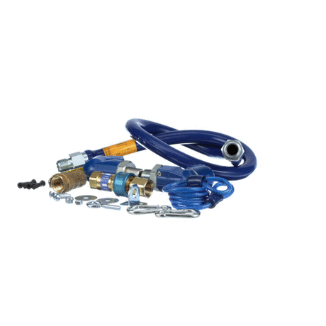 DORMONT PARTS Dormont 1650KIT2S48 1/2 Dia. 48 Blue Hose Snapfast 2 Swiv - SKU DR1650KIT2S48