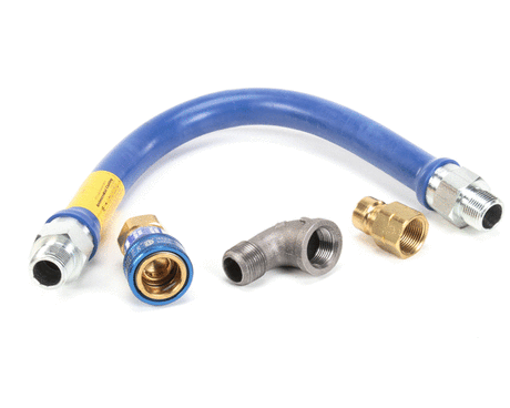 DORMONT PARTS Dormont 1675BPQ24 3/4 Dia. 24 Blue Hose Snapfast 1 Elbo - SKU DR1675BPQ24