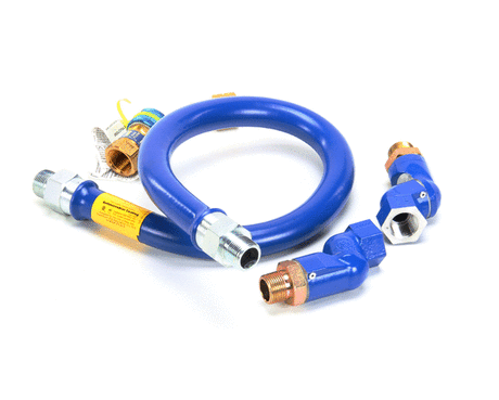 DORMONT PARTS Dormont 1675BPQ2S36 3/4 Dia. 36 Blue Hose Snapfast 2 Swiv - SKU DR1675BPQ2S36