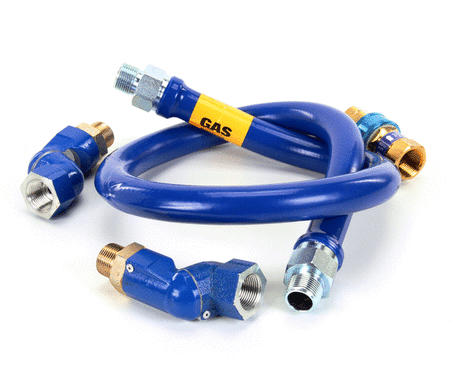 DORMONT PARTS Dormont 1675BPQ2S48 3/4 Dia. 48 Blue Hose Snapfast 2 Swiv - SKU DR1675BPQ2S48