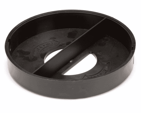 DISPENSE-RITE 004ADJ2C-P CAP  END  BLACK PLASTIC  HOLDS