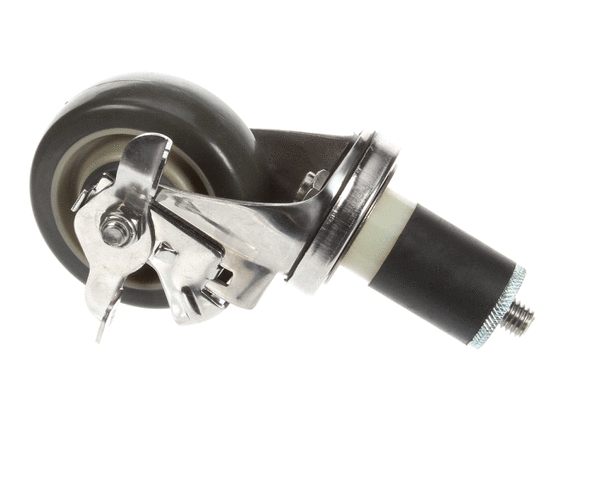 DUKE PARTS Duke 165942 Caster SS Swivel W/Brake P/N J3.5-S40-2 - SKU DUK165942