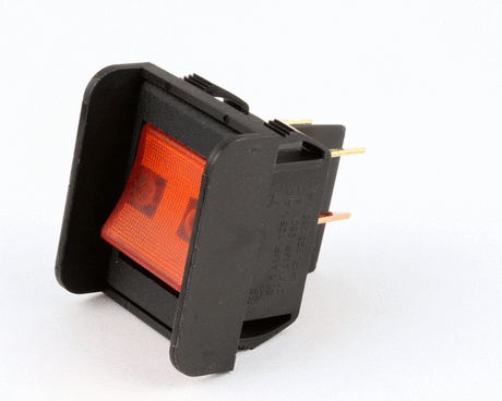 DUKE PARTS Duke 212280 Lighted Switch (Amber) 250V #CRTL111A250 - SKU DUK212280