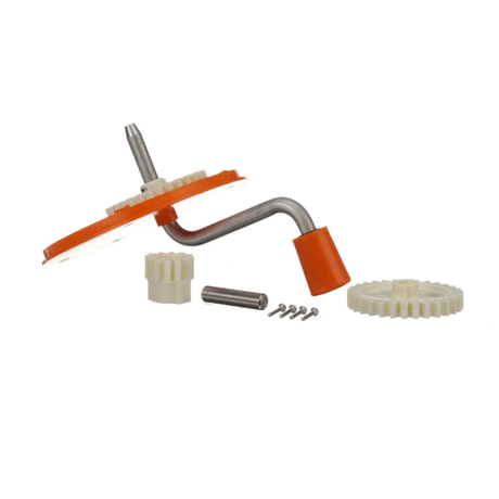 DYNAMIC MIXER PARTS Dynamic Mixer 2812 Small Cover W/ Handle &amp; Drive Gear - SKU DYN2812