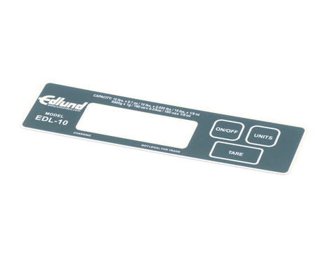 EDLUND PARTS Edlund D042 Decal EDL-10 - SKU EDLD042