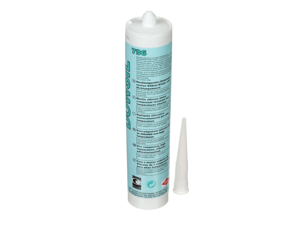 ELECTROLUX PROFESSIONAL PARTS Electrolux Professional 0CB051 Red Silicon 736; 300 Ml Cartridge - SKU ELX0CB051