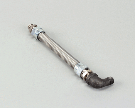 FRYMASTER PARTS Frymaster 1082616SP Flexline 6.00 X 1/4 NPT W/Elb - SKU FM1082616SP